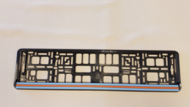 Porsche license plate holder - Gulf colors new design