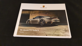Porsche hardcover brochure 911 992 Turbo S 2020 - NL