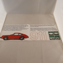 Porsche 911 sales brochure 1965 - W221 D