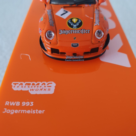 Porsche 911 993 RWB Jagermeister #7 1/64 Tarmac - T64-017-JA