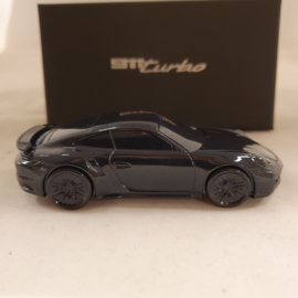 Porsche 911 992 Turbo Darkblue metallic - Paperweight