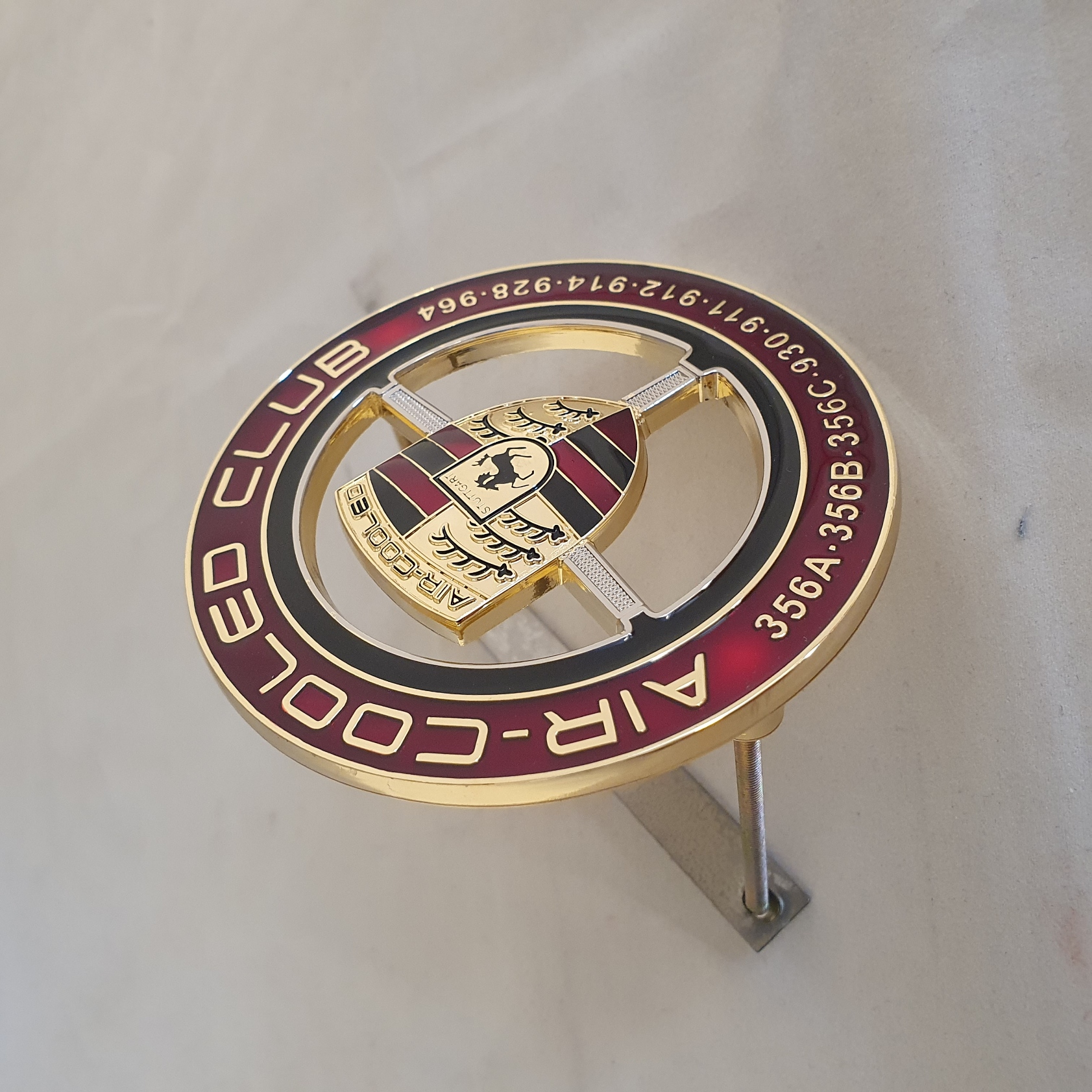 Grillplakette - Porsche Air-Cooled Club