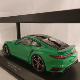 Porsche 911 992 Turbo S 2020 Vert Python 1/18 Minichamps 153069077