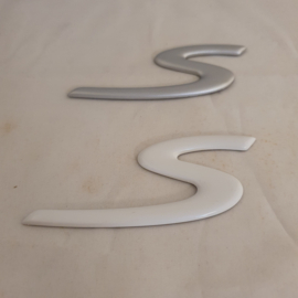 Emblème Porsche "S" 10 cm