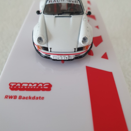Porsche 911 Carrera 964 RWB Backdate blanc 1/64 Tarmac - T64-046-WH