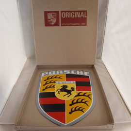 Porsche Classic Emaille Logo  45 x 38 cm - 644 70 100 710