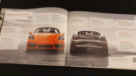 Porsche Hardcover Broschüre 718 Boxster 2016 - DE