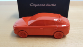 Porsche Cayenne  Coupe Turbo 2019 Lava Orange - Paperweight