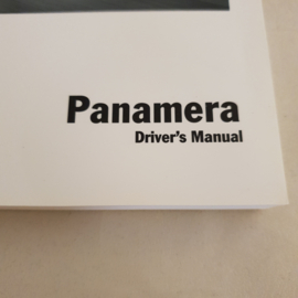 Porsche Panamera handleiding 2014 - EN WKD 970 04 20 14