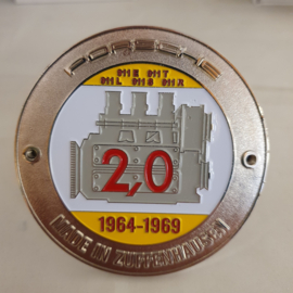 Grill badge - Porsche 911 E/T/L/S/R Aircooled 2.0L 1964/1969 Zuffenhausen