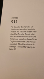 Cataloque des Pièces organiques Porsche Classic Oldtimer 2020 / 6