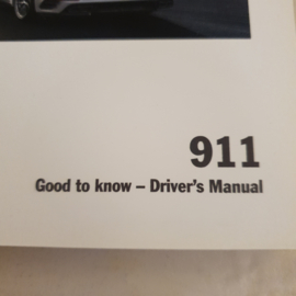 Porsche 911 991 handleiding 2017 - EN WKD 991 13 20 17