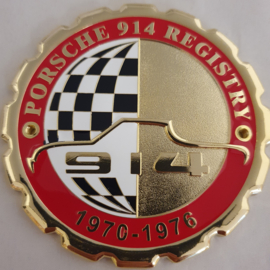 Grill badge - Porsche 914 Registry 1970/1976