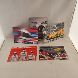 Porsche GT3 Motorsport 5 ansichtkaarten - groot formaat