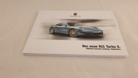 Porsche 911 997 Turbo S brochure 2010 Effizienz braucht Leistung. Aufgeladen - DE