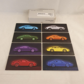 Porsche 911 - Magneetset 8 generaties