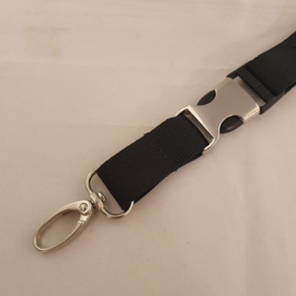 Porsche sleutelkoord - zwart