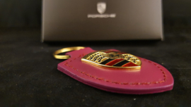 Porsche porte-clés avec emblème Porsche - Rubystone