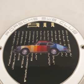 Grillbadge - Porsche 911 SWB Club 1965-1968