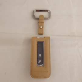 Étui à clé en cuir Porsche luxor beige 971044003 9H6