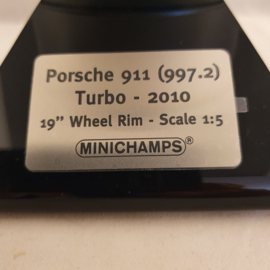 Porsche 911 997 Turbo 19" jante - Minichamps 1:5 - 4012138171589