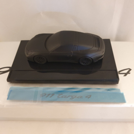 Porsche 911 991 Targa 4 - Paperweight on pedestal