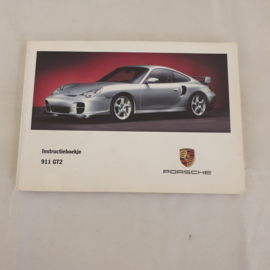 Porsche 911 996 GT2 instructieboekje 2001 - NL WKD99649102