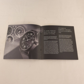 Original Porsche Design 1919 Datetimer 70Y Uhrenbroschüre – Wie Neu