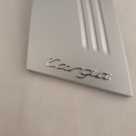 Ouvre-bouteille Porsche 911 991 Targa en aluminium couleur argent