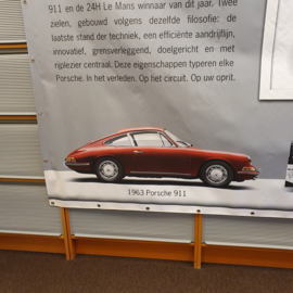 Porsche Händler Mega Vinyl Banner - 280 x 180 cm