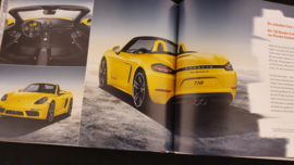 Porsche hardcover brochure 718 Boxster 2016 - German