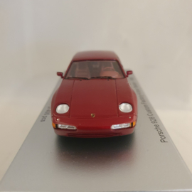 Porsche 928 Sedan 4 deurs 1986 metallic rood 1/43 Kess KE43024010