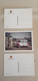 Porsche ansichtkaarten Le Mans Classic 2012 - Mission 2014. Our Return