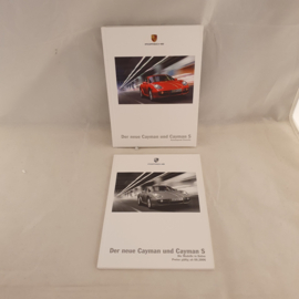 Porsche Cayman (S) Hardcover Broschüre 2007 - DE WVK30681007