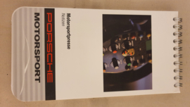 Porsche Motorsport Notitieboekje voor leden van de pers