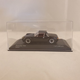 Porsche 916 1971 black 1:43 - Minichamps 400066060