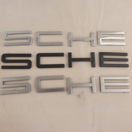 Porsche letters - 4 bij 2 cm