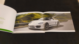 Porsche Boxster Spyder hardcover brochure 2010 - DE