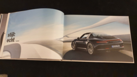 Porsche hardcover brochure 911 991 Targa 2013 - NL