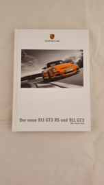 Porsche 911 997 GT3 et GT3 RS Brochure reliée 2007 Die Reine Lehre - DE