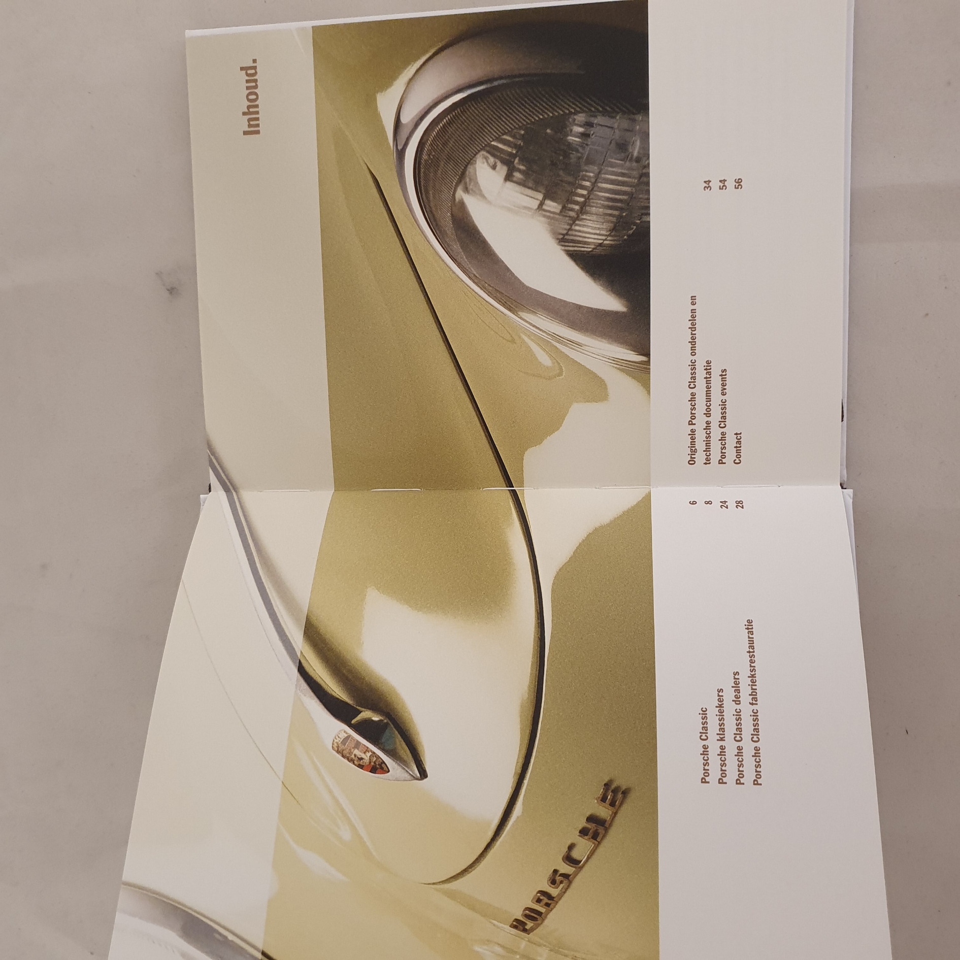 Porsche Classic Hardcover Brochure 2014- NL