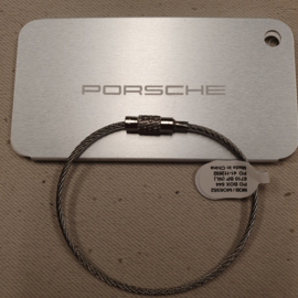 Porsche luggage tag - metal frame