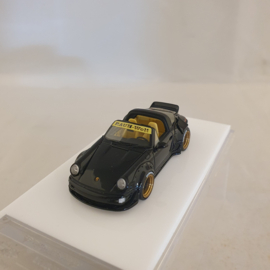 Timothy & Pierre 1:64 Porsche 911 (964) Targa RWB Black – Gelimiteerd 088/599