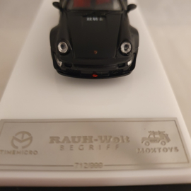 Porsche 911 993 RWB Stella Artois Time micro Moxtoys 1/64