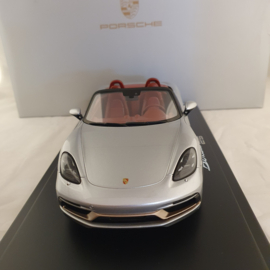 Porsche Boxster 25 jaar editie GT Zilver 1:18 Spark - WAP0212020NB25