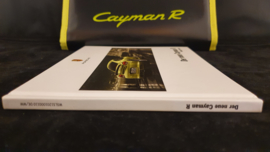 Porsche Cayman R hardcover brochure in VIP folder - 2010