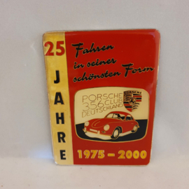 Plakette - 25 Jahre Porsche 356 Club Deutschland - 1975-2000