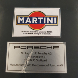 Porsche Martini Racing - Emaille schild