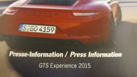 Porsche GTS Experience 2015 - Pers informatie USB stick