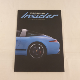 Porsche Insider Magazine Summer 2015 – Porsche 911 Targa 4S Exclusive Edition Cover – Mint Condition